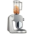 Bosch MUM56340 Küchenmaschine Styline MUM5 (900 Watt, Edelstahl-Rührschüssel, Durchlaufschnitzler, Rühr-Schlagbesen und weiteres Zubehör) silber - 